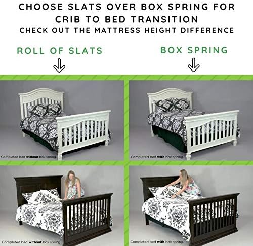 Full-Size Conversion Kit Bed Rails Compatible