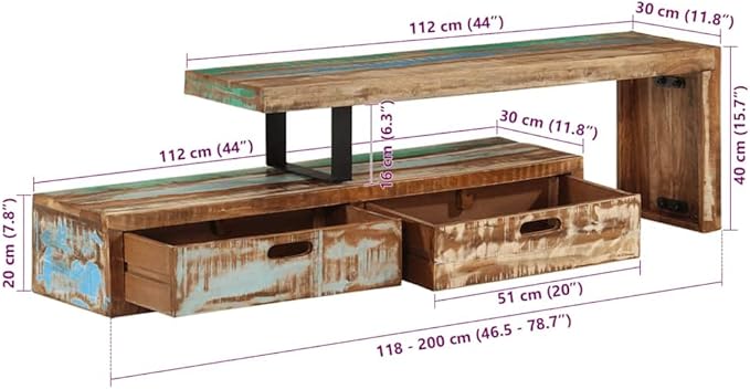 vidaXL TV Stand, Entertainment Center