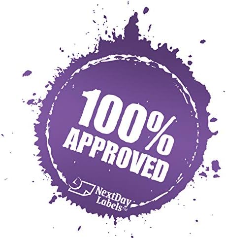 NextDayLabels - 8-1/2 x 11 Neon Color High Light Fluorescent Labels for Laser & Inkjet Printer (Pink Fluorescent, 2/3" x 3-7/16" - 30 Per Page | 750 Labels)