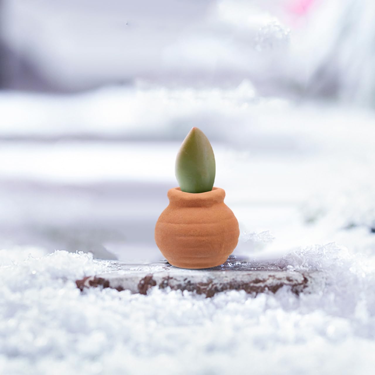 Toddmomy 8Pcs Miniature Clay Succulent Planter Pots Tiny Terracotta Flower Pots for Small Plants Desktop Windowsill Garden