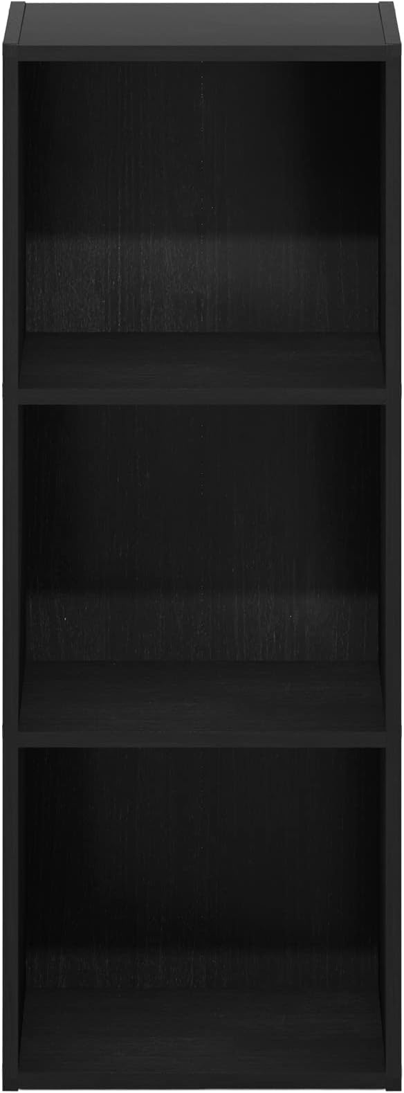 Furinno Pasir 3-Tier No Tool Assembly Open Shelf Bookcase