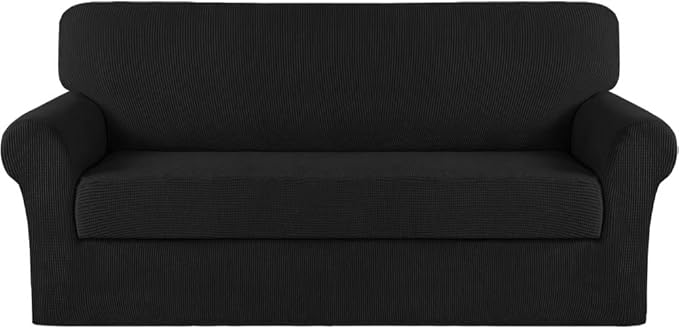 Turquoize Stretch Sofa Slipcover 2 Pieces Sofa Cover Couch Cover