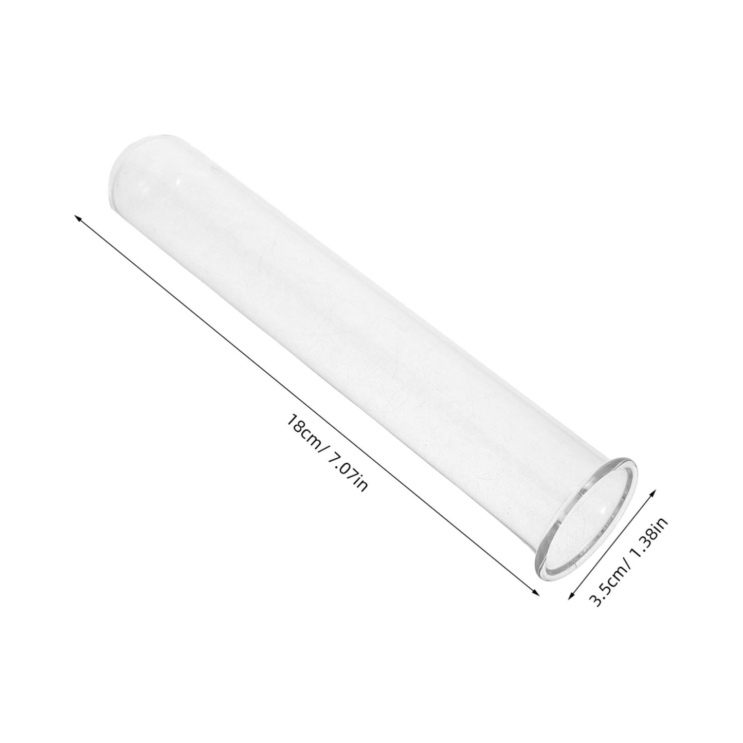 4pcs Hydroponic Flower Pots Glass Tube Vases Decorative Plant Test Tubes Mini Glass Desktop Vase for Home Flower Containers