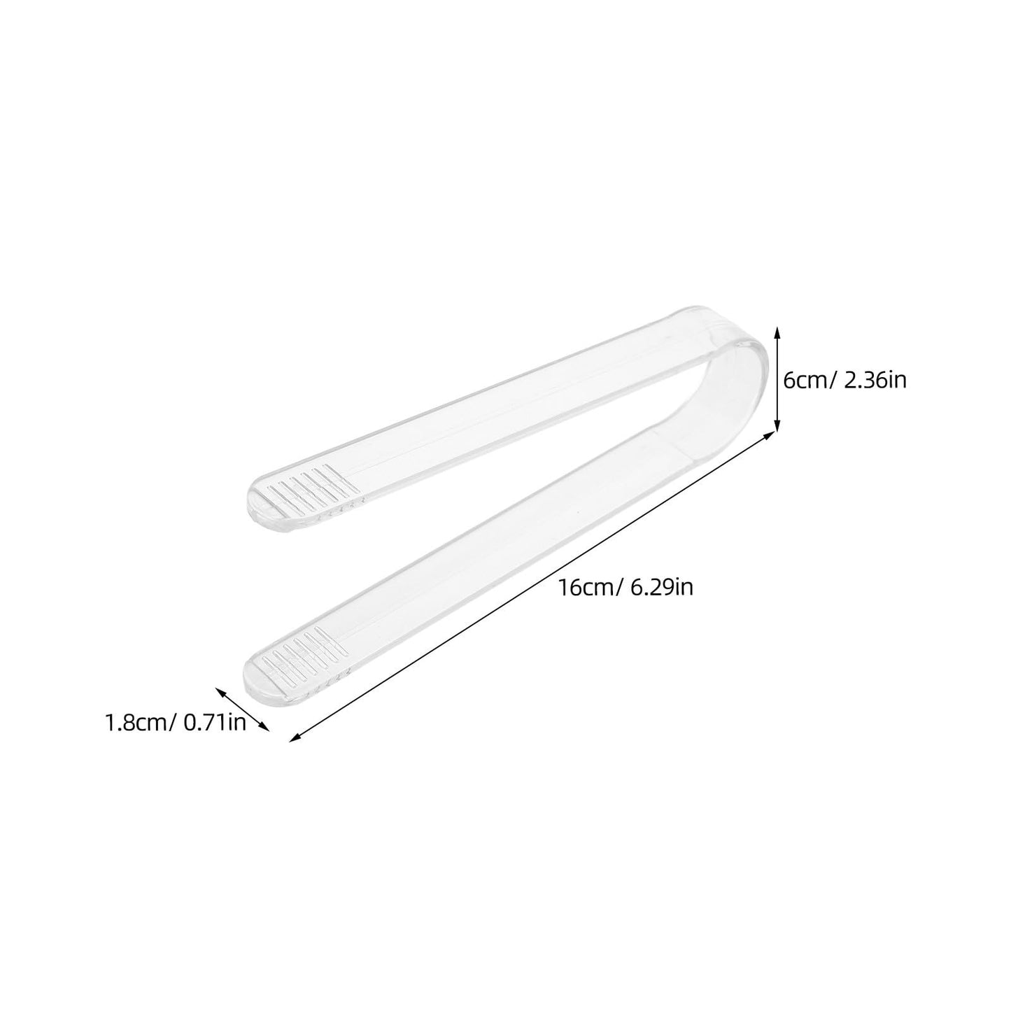 KICHOUSE 10PCS Cactus Tong Tweezers: Transplant Acrylic Transplanting Pliers - Gardening Planting Tool - Protect Hands from Thorn While Handling Cactus