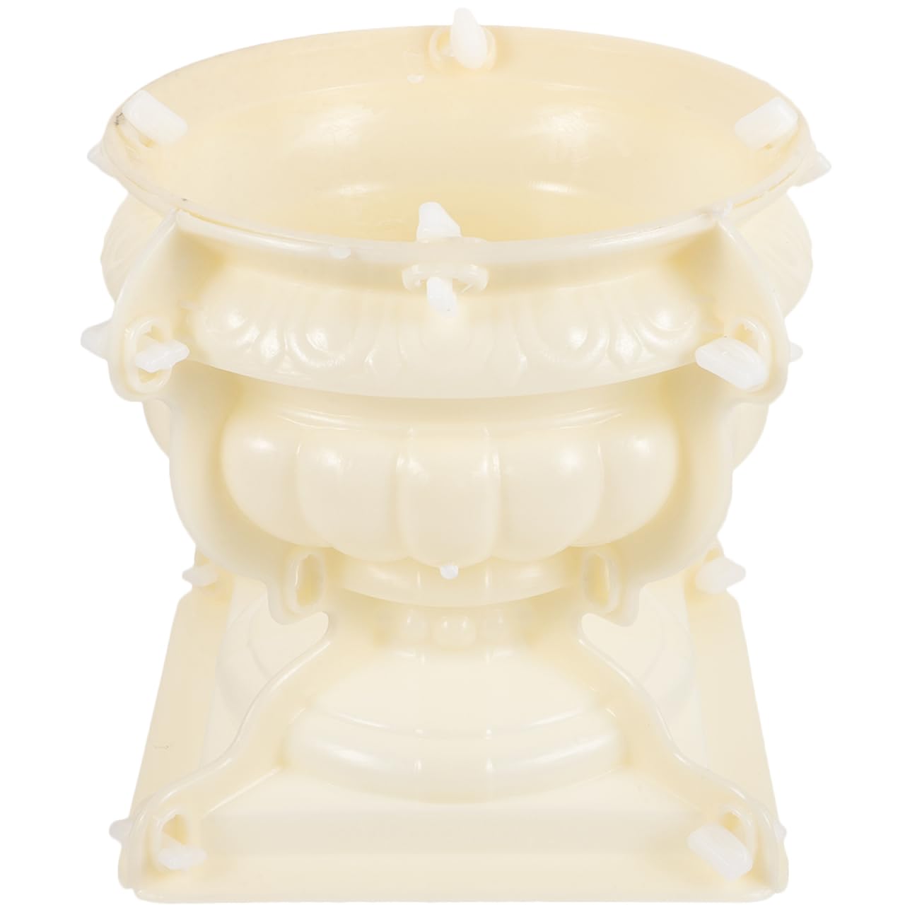 Yardwe Flower Pot Mold Unique Epoxy Planter Mold for Creative Crafts for Family Projects Home Decoration
