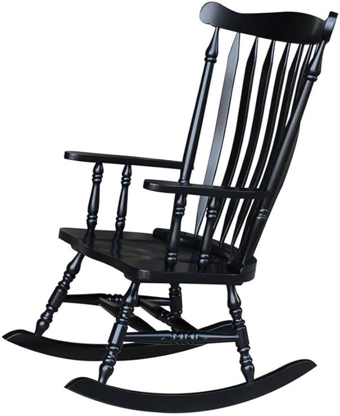 International Concepts Williamsburg Rocker Antique Black
