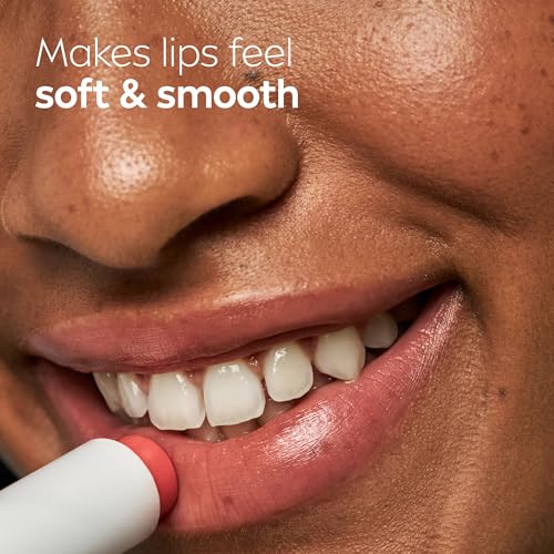 NIVEA Lip Care, Fruity Tinted Lip Balm Variety Pack, Cherry, Strawberry, Blackberry and Watermelon Flavors, 3-in-1 Moisture, Repair and Color, 0.17 Oz Stick, Pack of 4