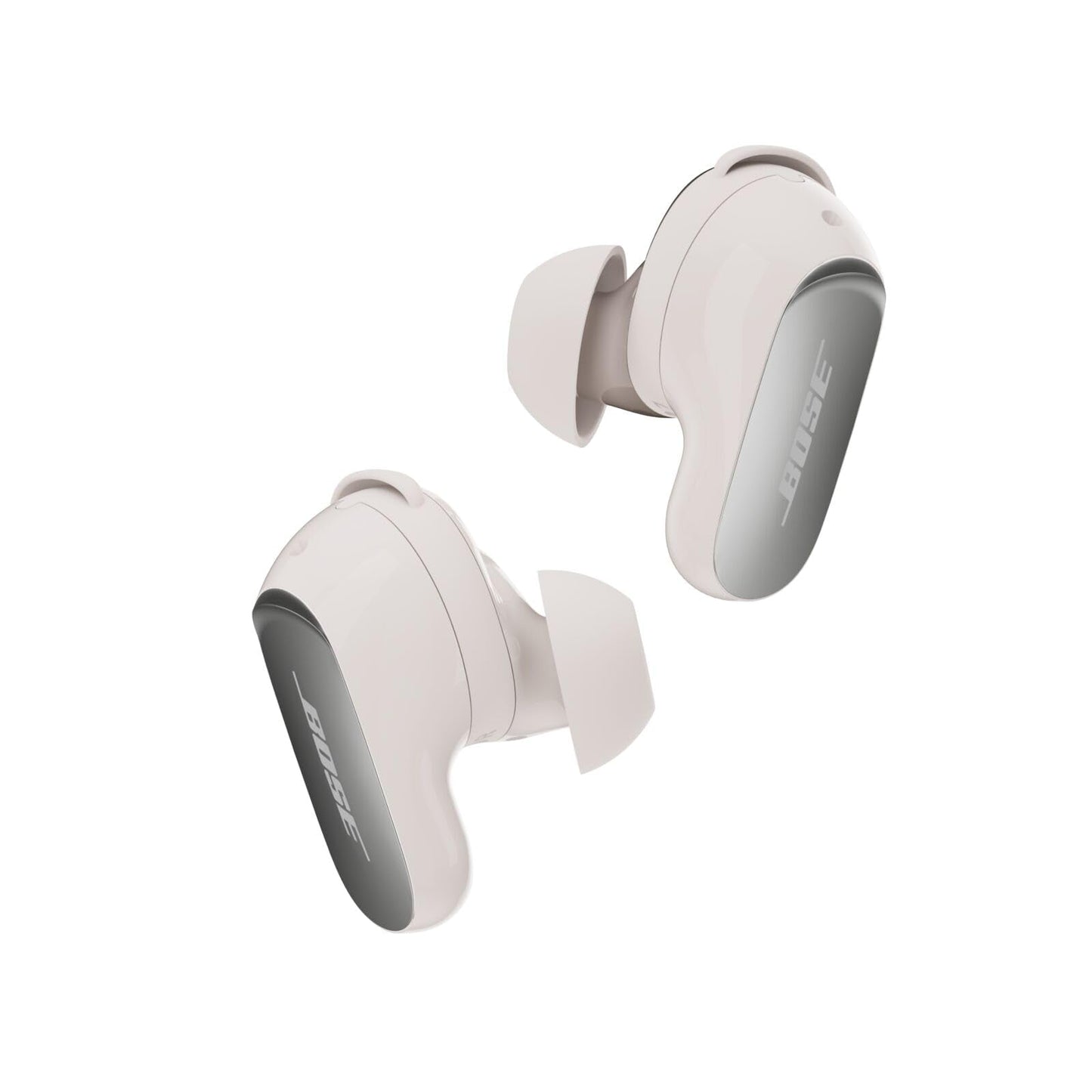 Bose QuietComfort Ultra Earbuds (2nd Gen) - Wireless Noise Cancelling Earbuds with Mic, Immersive Audio, USB-C Charging, Up to 6 Hours Battery, IPX4 Rating, White Smoke