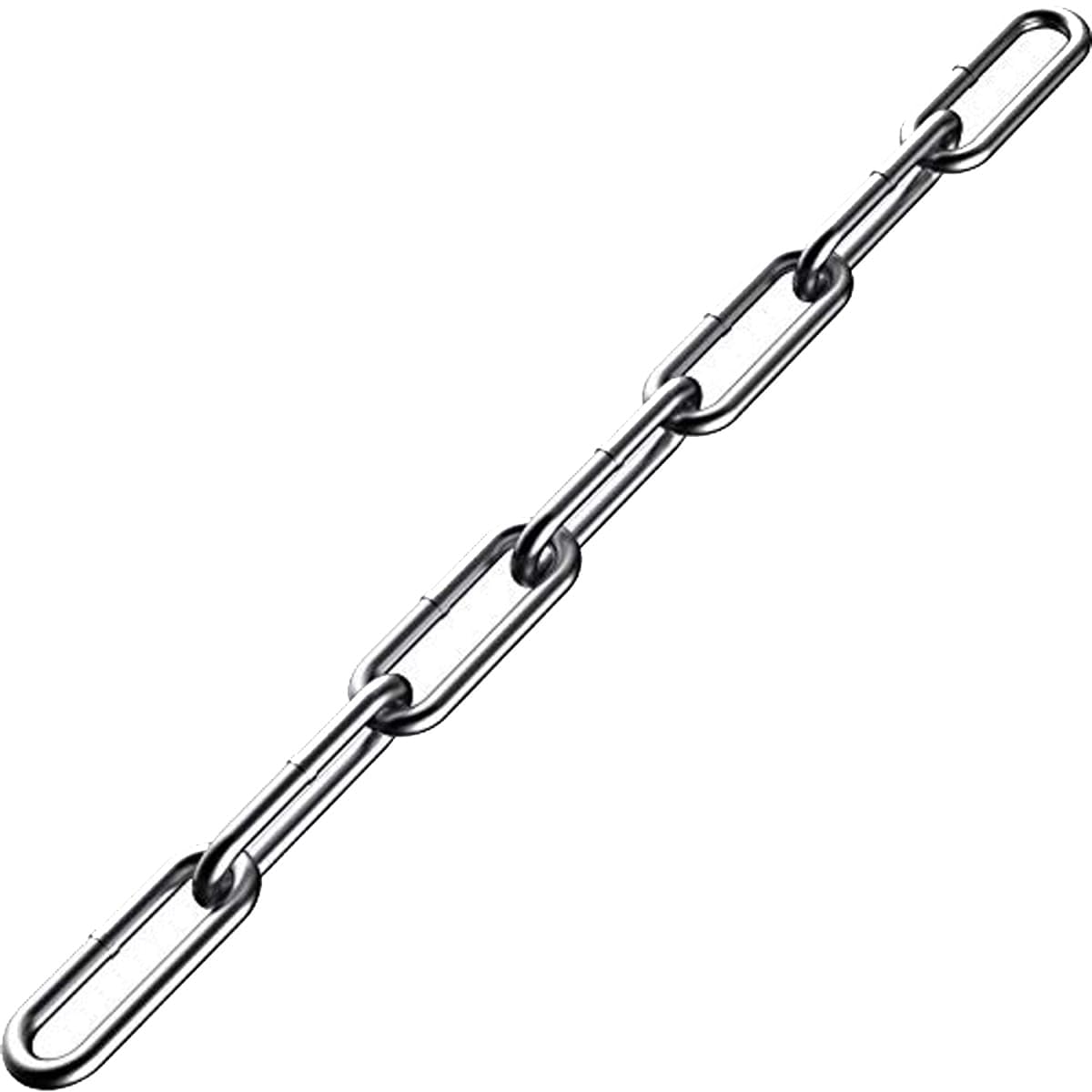Stainless Steel Chain,Lsquirrel 13 ft Stainless Steel Rolo Cable Heavy Duty Chain for, Home, Swing, Pet, Camping (3/16 inch - 13 feet)