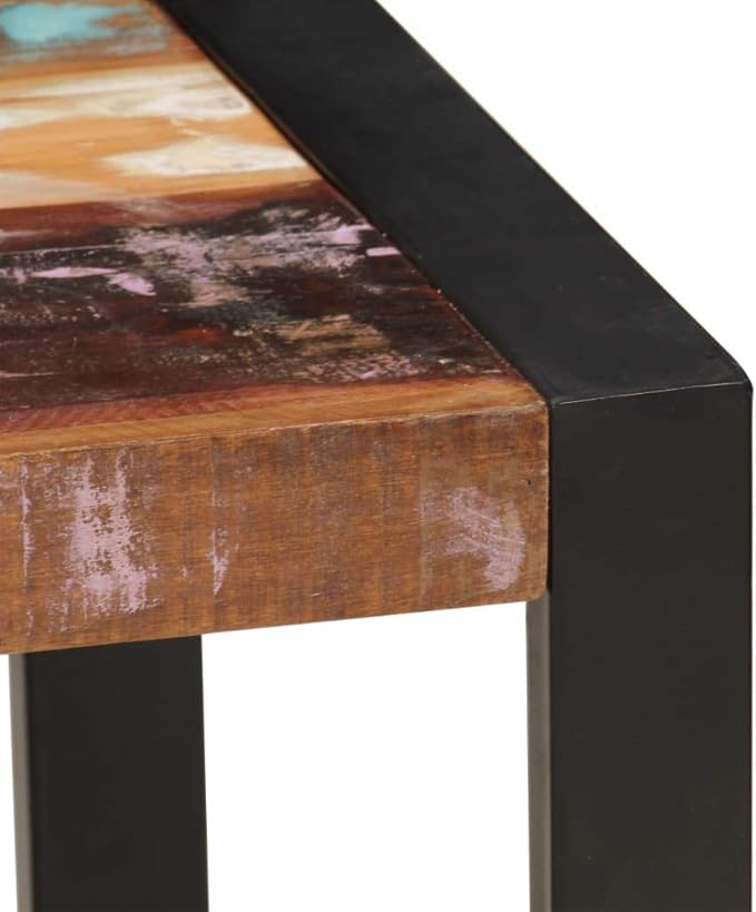 Coffee Table 47.2"x23.6"x15.7" Solid Reclaimed Wood, End Tables, Living Table
