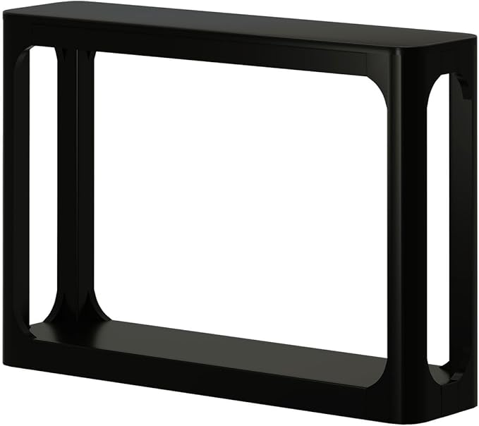 Plank+Beam Forma Console Table, 46 Inch, Solid Wood Sofa Table, Entryway Table