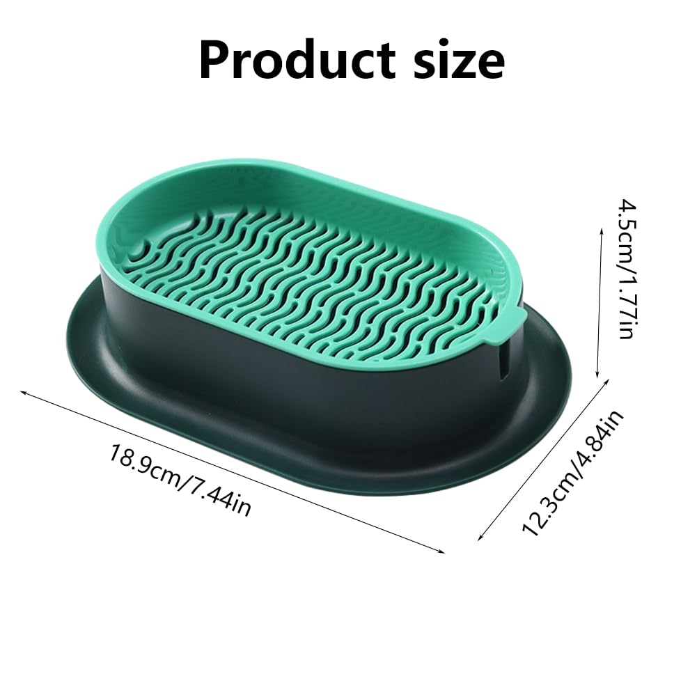 Londehuhai 3pcs Cat Grass Planter, Plastic Catnip Cat Grass Box Wheatgrass Planting Trays Hydroponic Ca-t Gras-s Growing Kits Nursery Ca-t Plant Garden Pots for Indoor/Outdoor Use(Color:3)