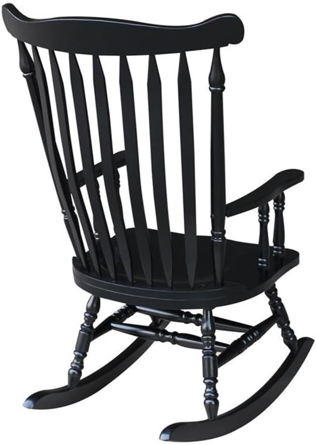 International Concepts Williamsburg Rocker Antique Black