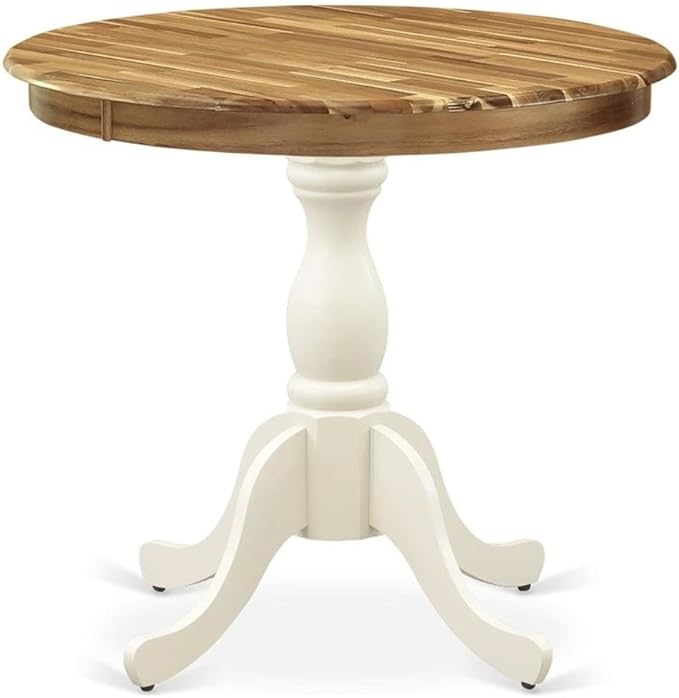 East West Furniture AST-NLW-TP Antique Modern Kitchen Table