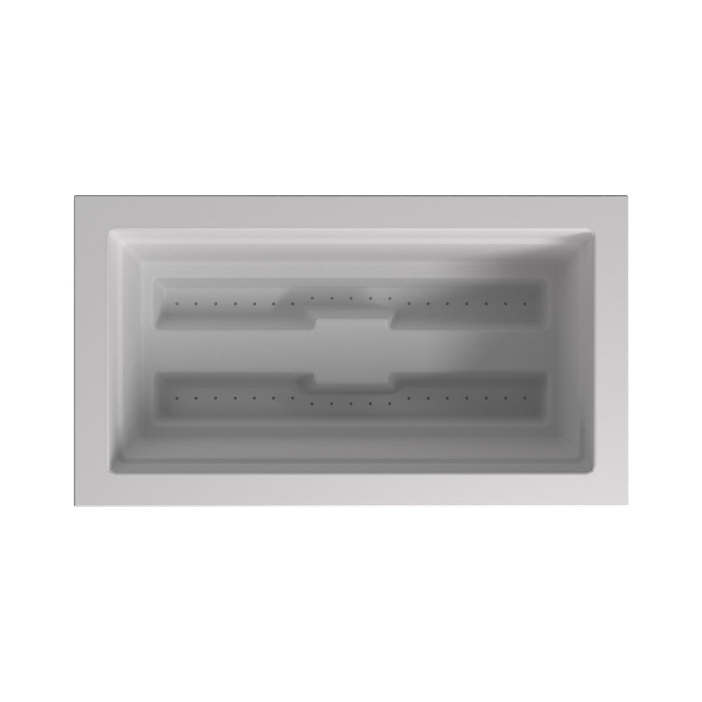 Mayne 5826W 5826-W Fairfield 20x36 Planter, 20 by 36-Inch, White