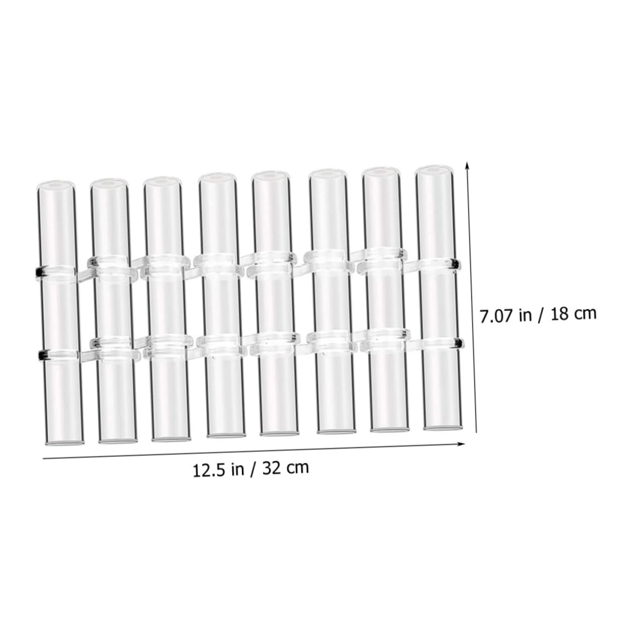 PRETYZOOM Propagation Vase Set 1pc Tube Plant Terrarium Holder for Home Office Plant Propagation Tubes Glass Vase Hook