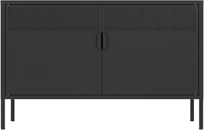 Washsemba 2 Door Storage Sideboard, Metal Storage Cabinet