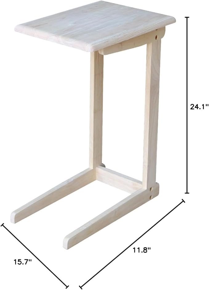 International Concepts Sofa Server Table, Unfinished