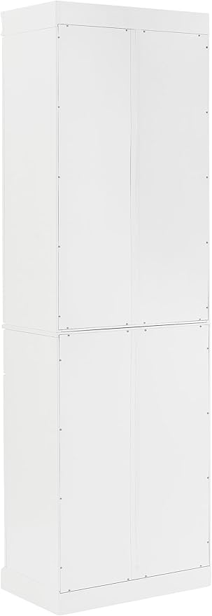 Crosley Furniture Stanton 2-Piece Glass Door Kitchen Storage Pantry Cabinet