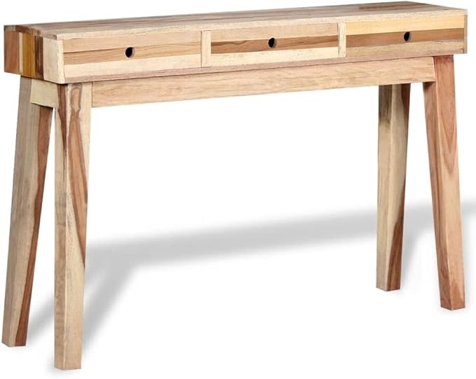 SKM Console Table Solid Reclaimed Wood
