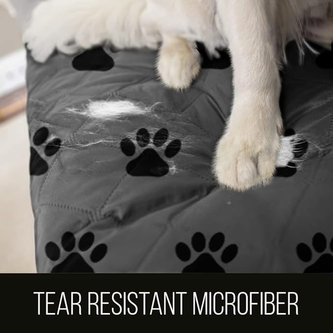 Sofa Shield® Couch Slip Covers for Dogs, Reversible Furniture Protector