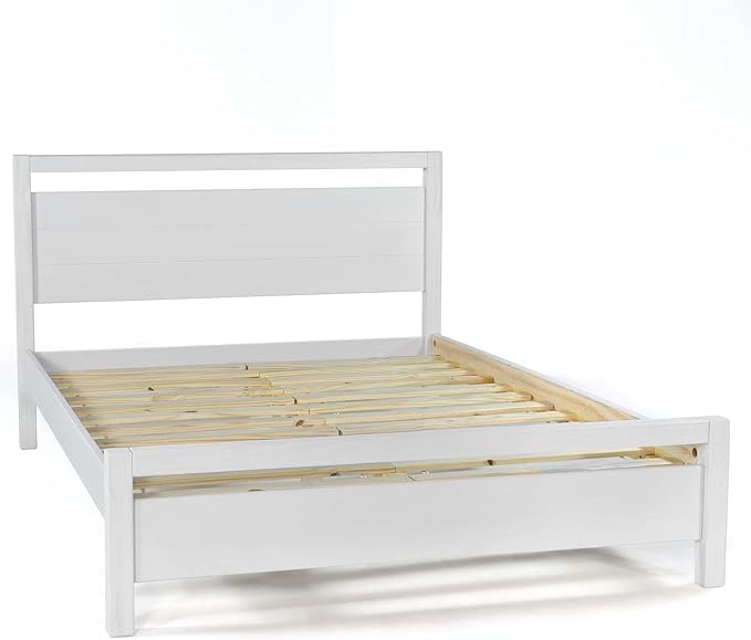 Grain Wood Furniture Loft King Size Solid Wood Bed