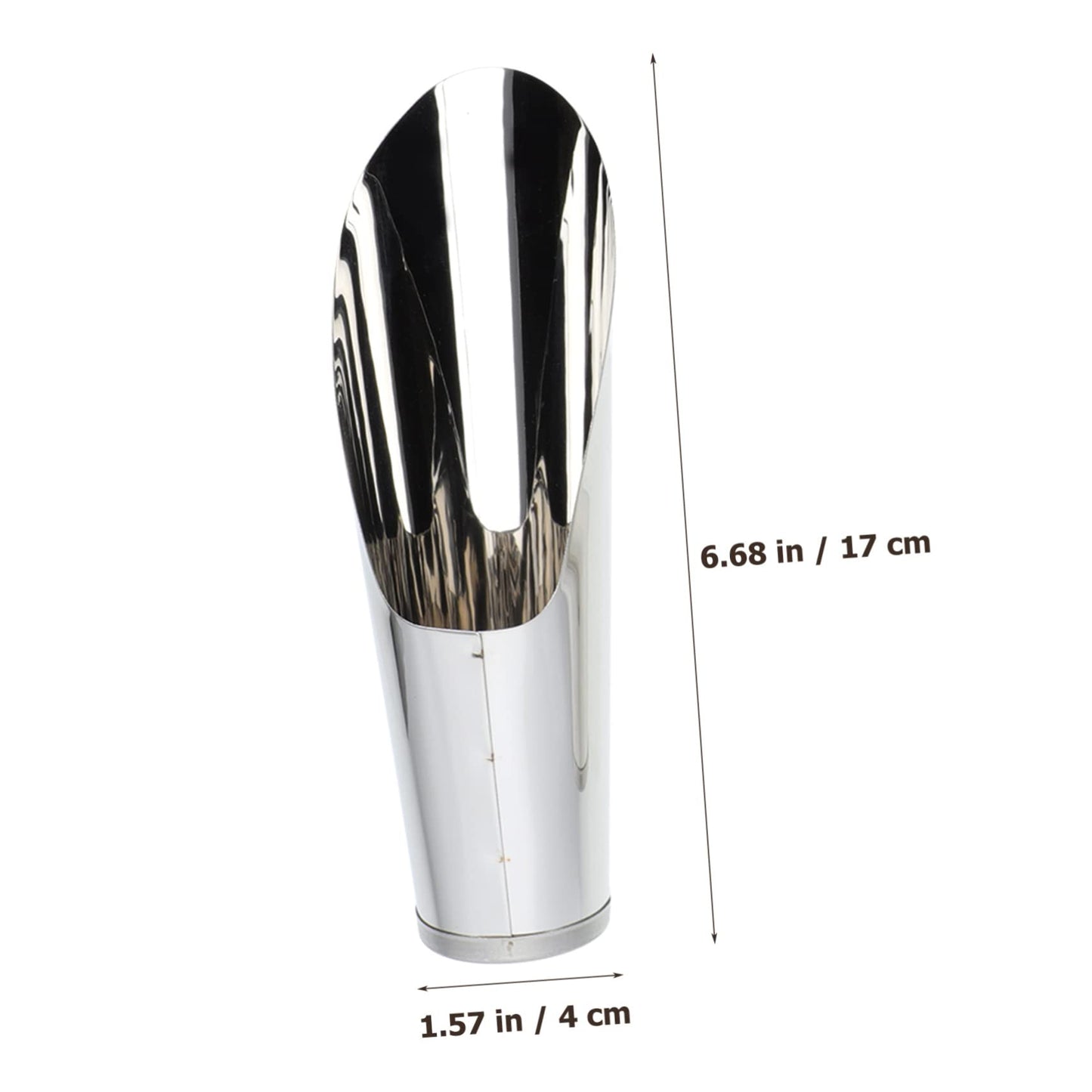 JOINPAYA Stainless Steel Bonsai Soil Scoop Bucket Garden Shovel for Transplanting Flowers Vegetables Seedlings Precise Soil Placement Tool for Potting and Gardening Easy to Use Handheld