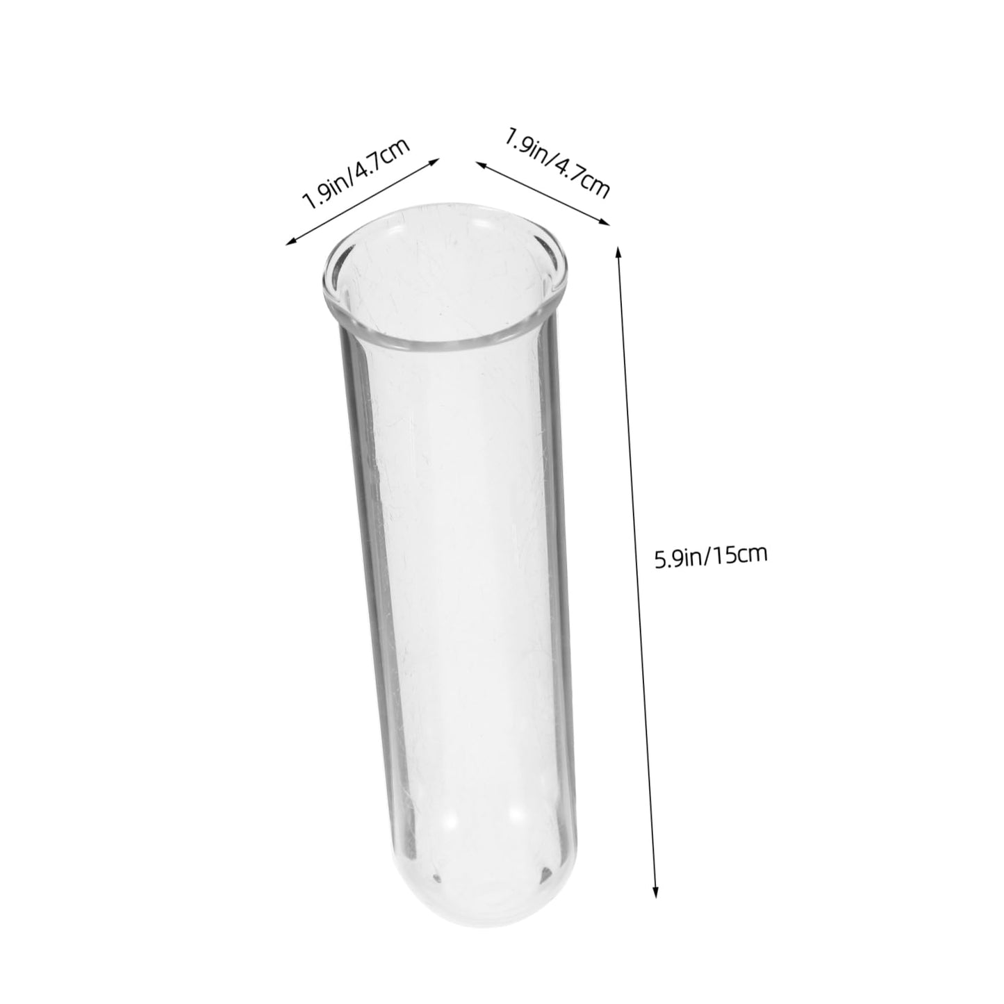 Healifty 4pcs Terrarium Supplies Glass Plant Vase Test Tube Vases for Flowers Plant Propagation Glass Tubes