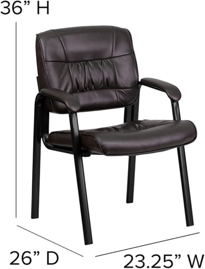 Flash Furniture Haeger LeatherSoft Tufted Executive Reception Chair