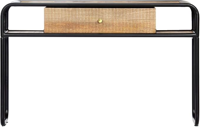 Console Table 46.5"x11.8"x29.5" Solid Mango Wood, End Tables, Accent Tables