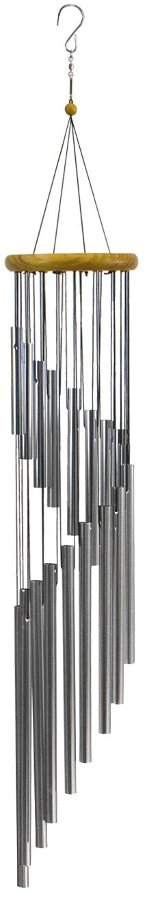 Sorbus Wind Chimes – Tubular Decorative Outdoor Garden Accent with Soothing Musical Bell Sounds – Great for Memorial, Home, Deck, Patio, or Garden, Metal