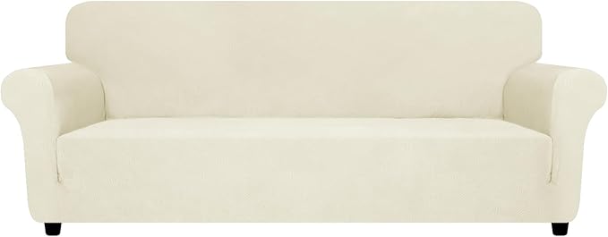 ZNSAYOTX Oversized Super Stretch Couch Cover, New Striped Sofa Covers