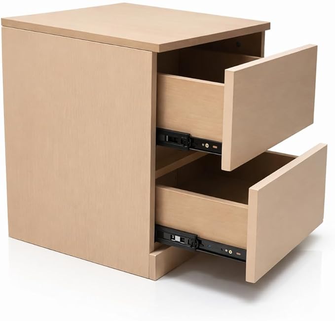 Durable Eco‑Friendly 2‑Drawer Nightstand,