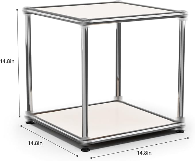 Nightstand Modern Storage Cabinet White A Versatile Free-Standing Organizer