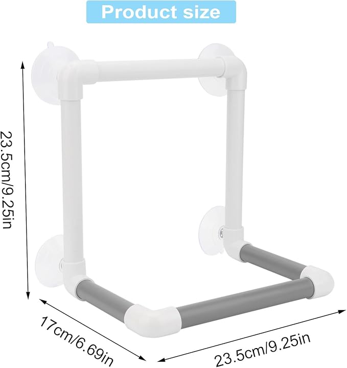 Hypeety Bird Portable Suction Cup Parrot Shower Perch Window Standing Platform Shower Bath Toy for Bird Parrot Macaw Cockatoo African Greys Budgies Parakeet Cockatiel