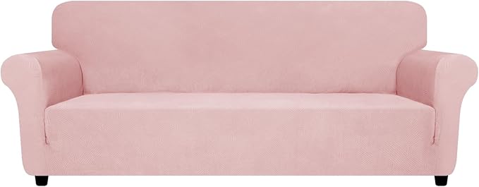 ZNSAYOTX Oversized Super Stretch Couch Cover, New Striped Sofa Covers