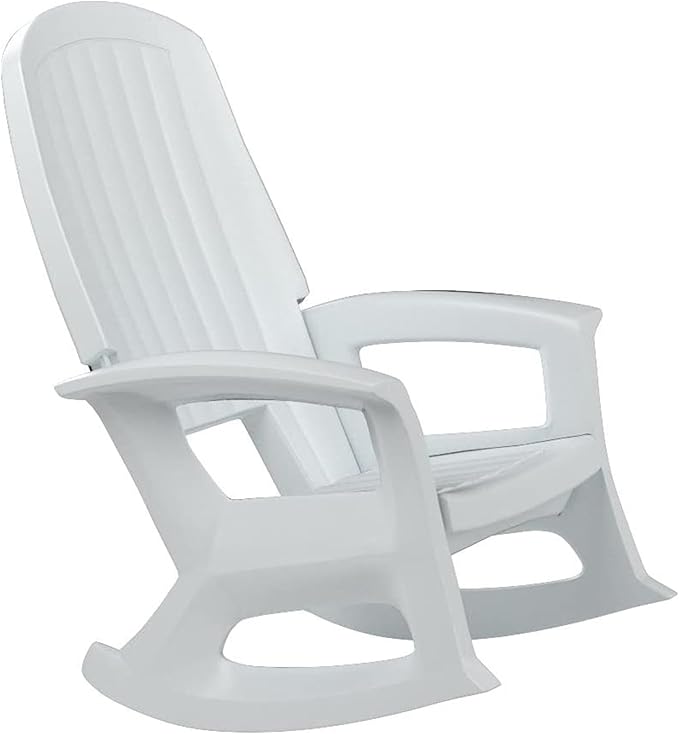 Semco Rockaway Heavy-Duty Outdoor Rocking Chair w/Low Maintenance All-Weather