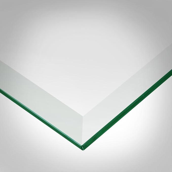 Dulles Glass 18 inch Square Glass Table Top