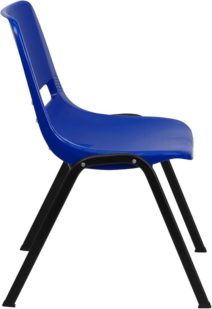 Flash Furniture HERCULES Series 440 lb. Capacity Kid's Navy Ergonomic Shell