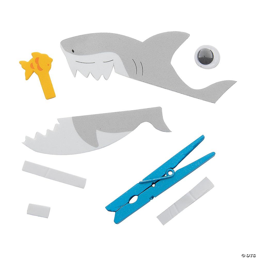 Fun Express VBS Sunday School Christian Bible Ocean Animal Summer Camp Beach Fish Under The Sea Water Animals Kids 3-5 Ages 4-8 DIY Art Activity Party Project Supply Bundle