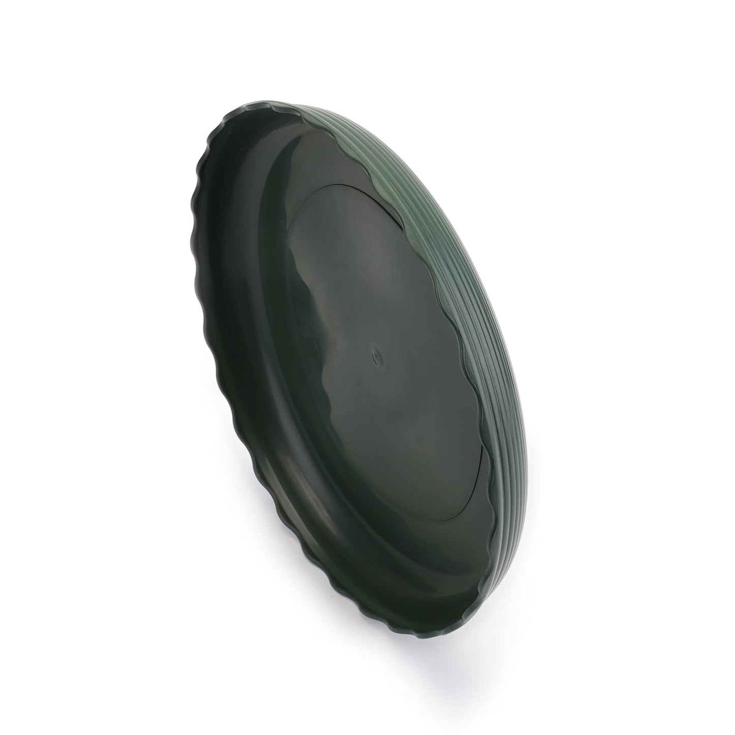 Yopay 24 Pack Plant Saucer, Plastic Plant Saucer Drip Trays, Flower Pot Set for Indoor Outdoor Garden, 6Inch/ 8Inch/ 10Inch/ 12Inch Flower Pot Saucer, Green
