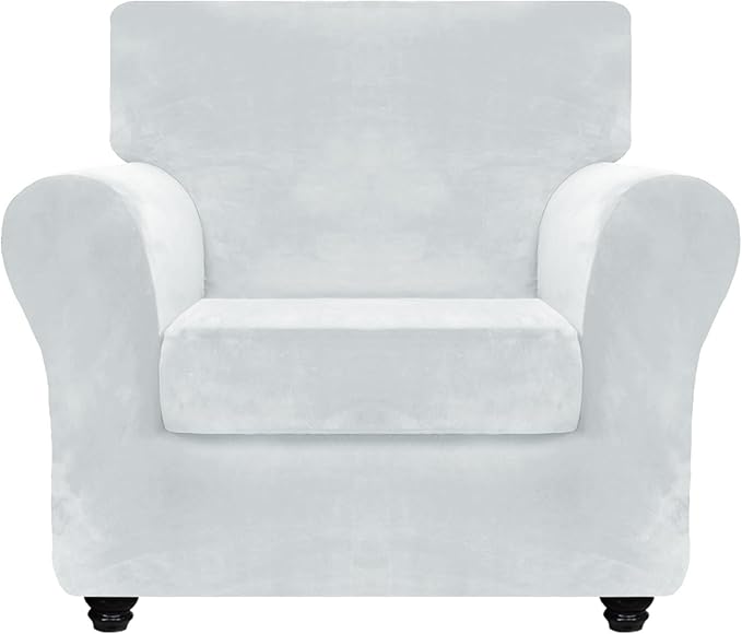 ZNSAYOTX Luxury Velvet Chair Slipcovers