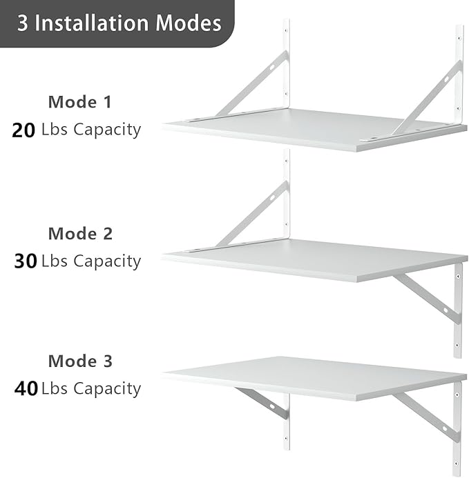 Deep Floating Wall Shelves