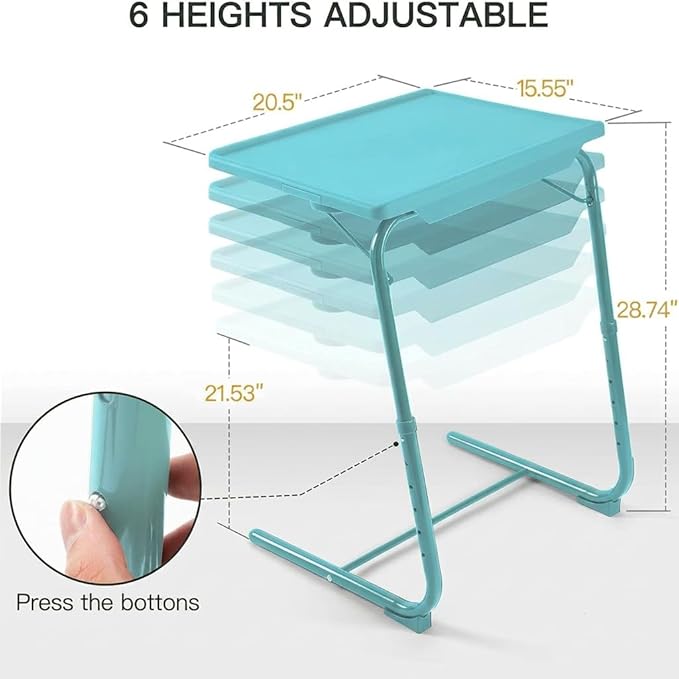 HUANUO Adjustable TV Tray Table