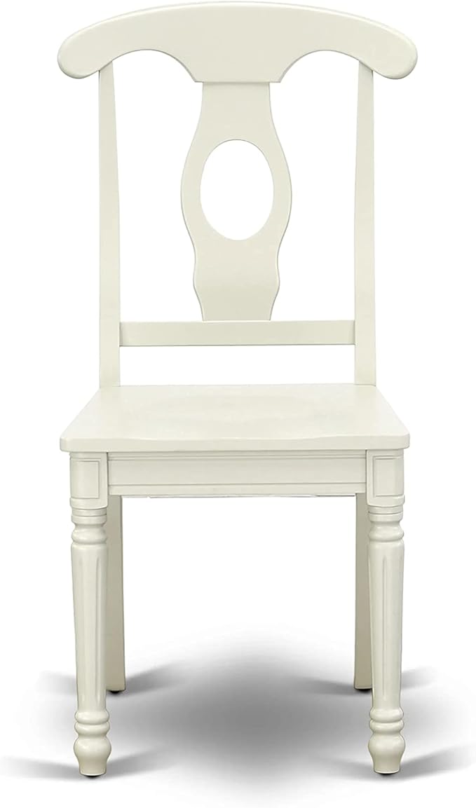 East West Furniture KEC-LWH-W Kenley Dinette Chairs