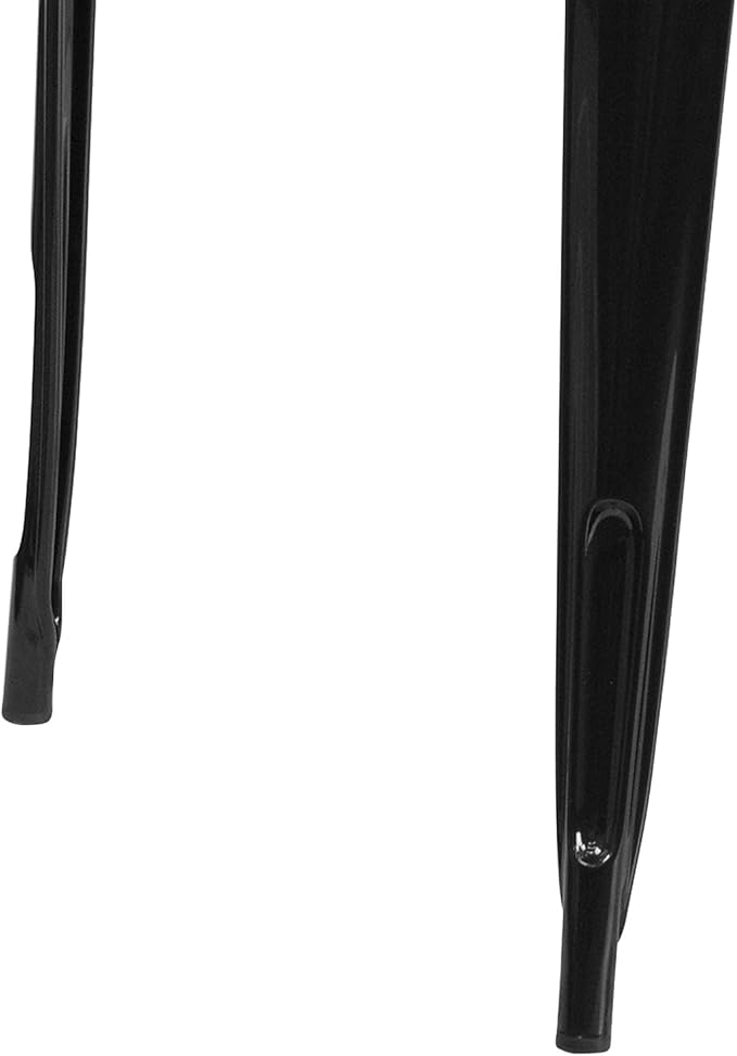 Flash Furniture Charis Commercial Grade 31.5" x 63" Rectangular Black Metal
