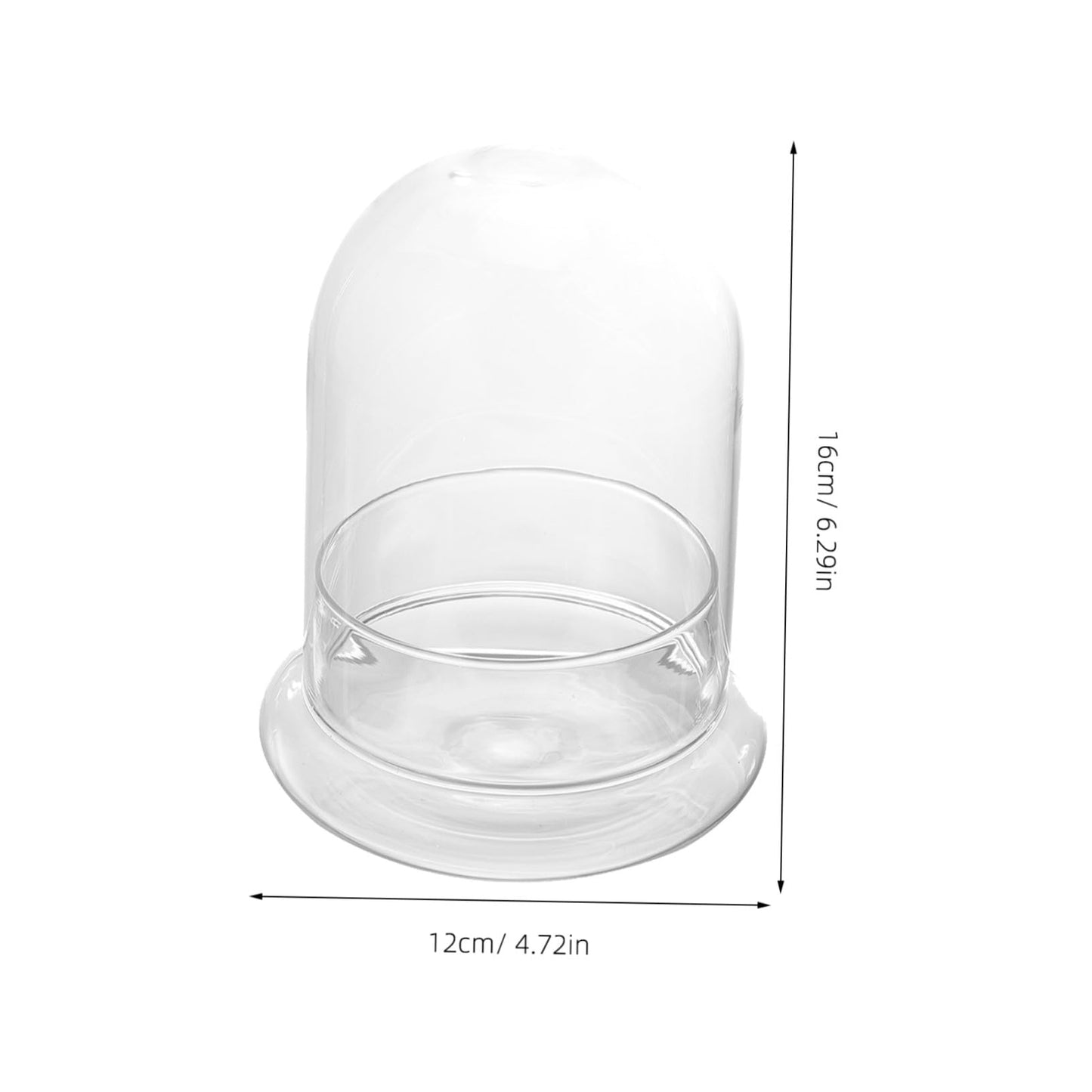 SAFIGLE Glass Plant Terrarium Eco Bottle DIY Moss Jar Home Decor Study Room Accessory