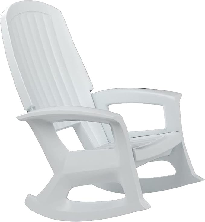 Semco Rockaway Heavy-Duty Outdoor Rocking Chair w/Low Maintenance All-Weather