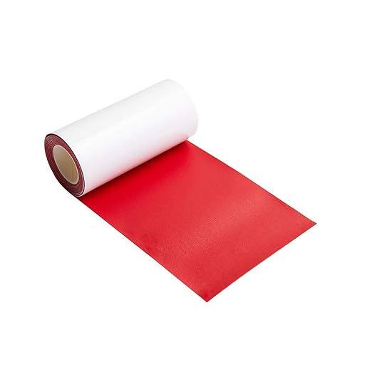 Leather Repair Patch Tape Red 3 x 60 inch Self Adhesive Leather Repair Tape