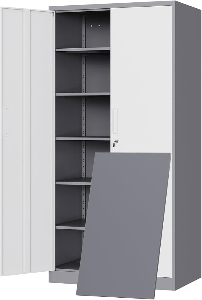 Yizosh Metal Storage Cabinet